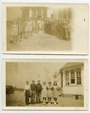 1940 French Broad School KODAK Sevierville CLASS PICTURE Sevier County Tennessee