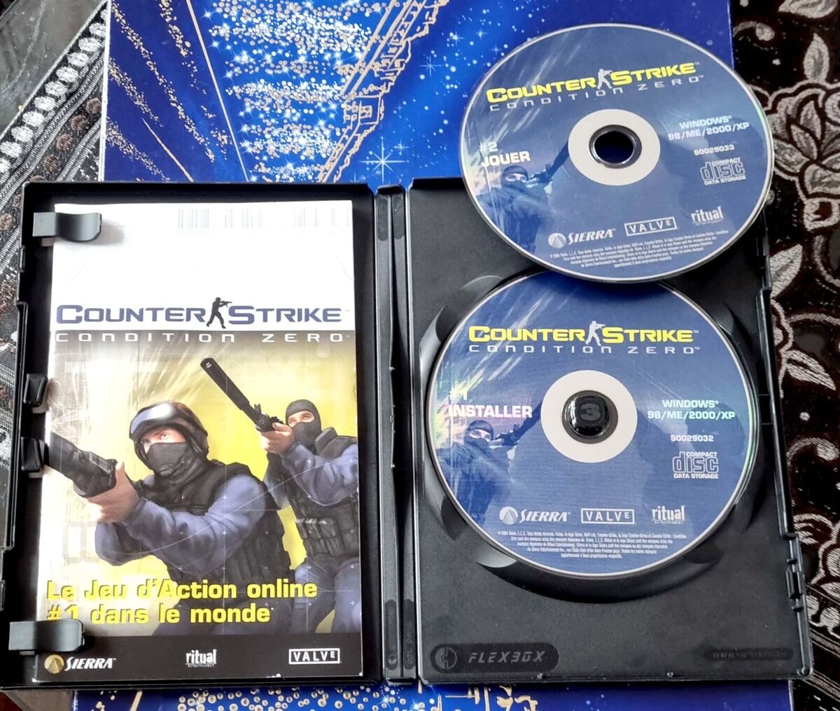 Counter-Strike: Condition Zero (PC, 2004) CD Rom 2 Disc