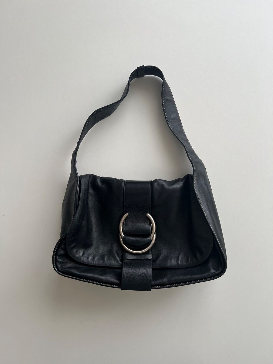 バッグ PRADA archive leather shoulder bag PRADA Archive Black Leather Top Handle Bag | eBay