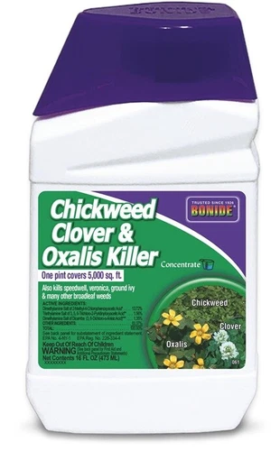 Bonide 061 Concentrate Chickweed Clover and Oxalis Weed Killer 16 oz Pint