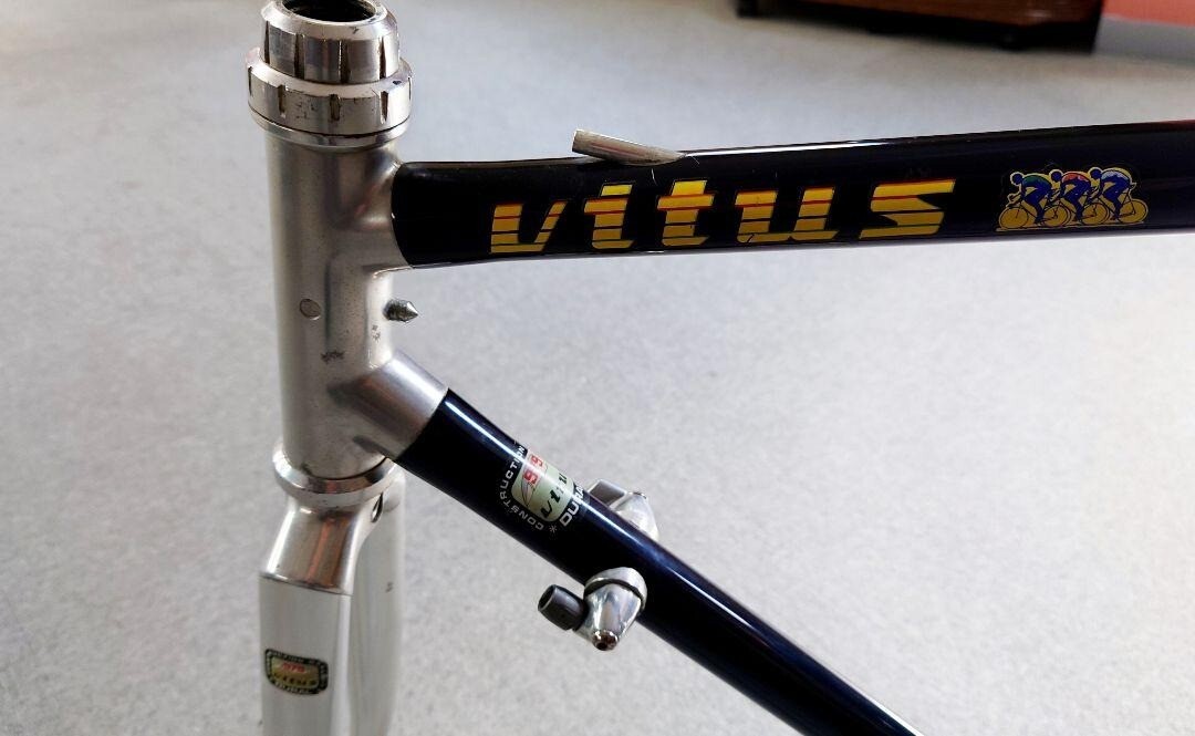 【まさに工芸品】フランス製アルミフレームの名品 vitus 979 DURAL Vitus 979 DURAL Road Bike Frame French Made Aluminum Classic