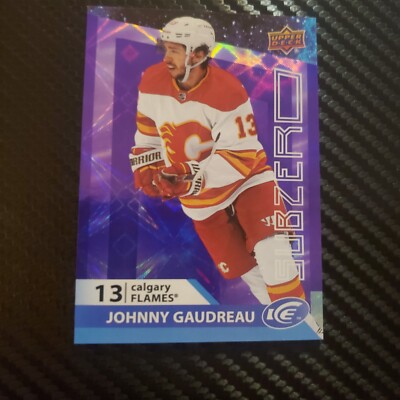 2021-22 Upper Deck Ice - Sub Zero #SZ-16 Johnny Gaudreau