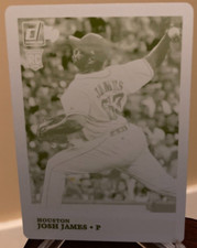 Josh James - 2019 Panini Donruss Printing Press Plate - Houston Astros - 1/1