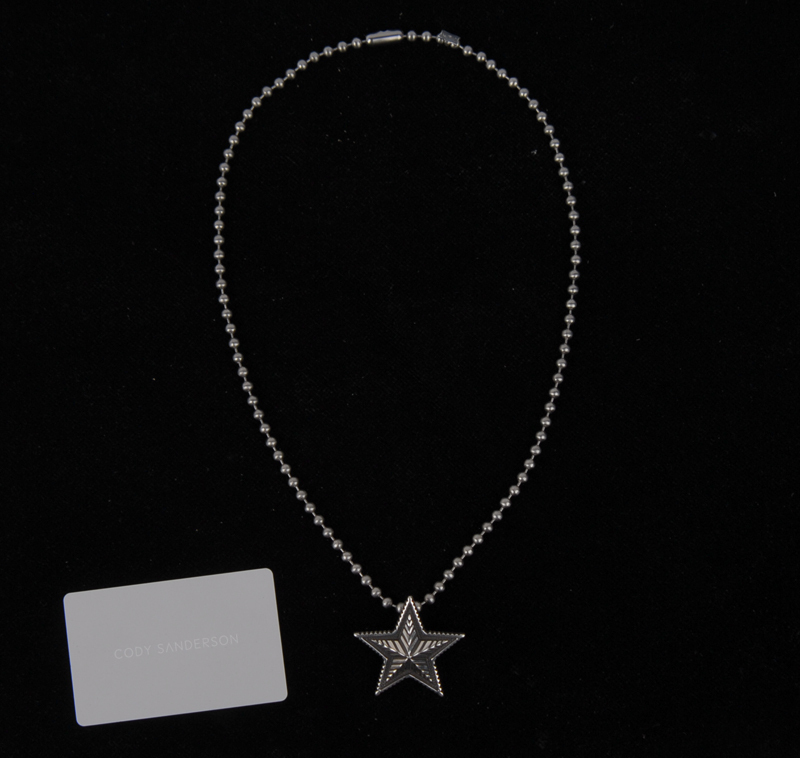 m*h様 Cody Sanderson/Multi Motif Star Rep Mint Authentic Cody Sanderson five-pointed star Pendant