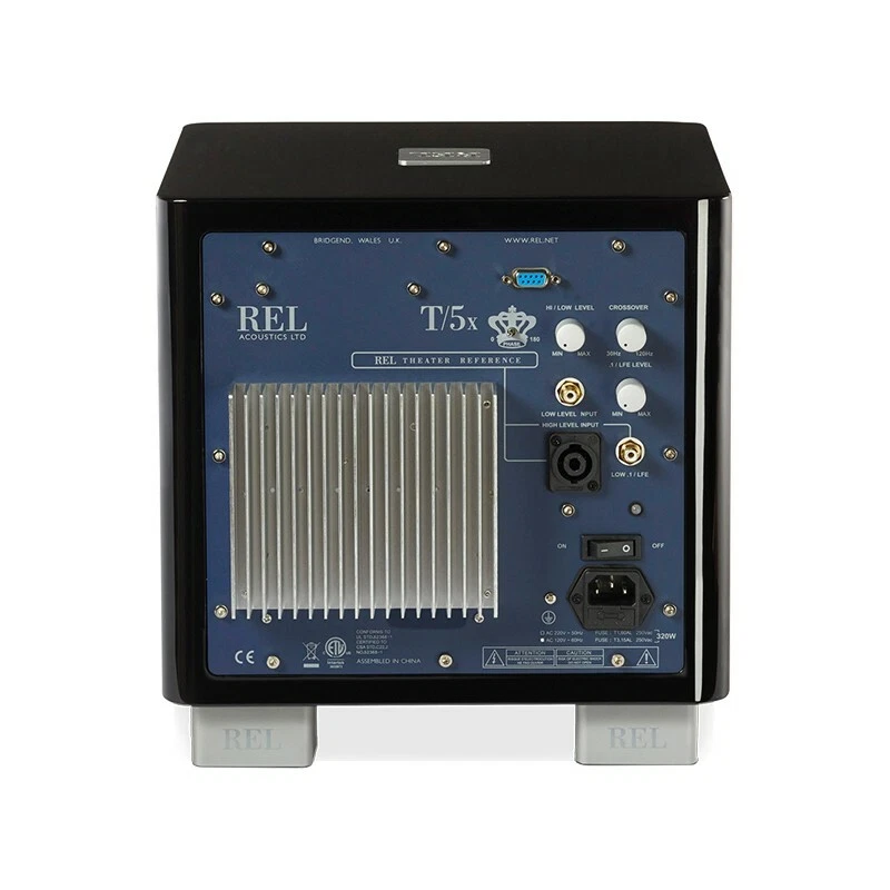 REL ACOUSTICS T5X SUB AMPLIFICATO BIANCO LACCATO GARANZIA UFFICIALE - Immagine 2 di 2