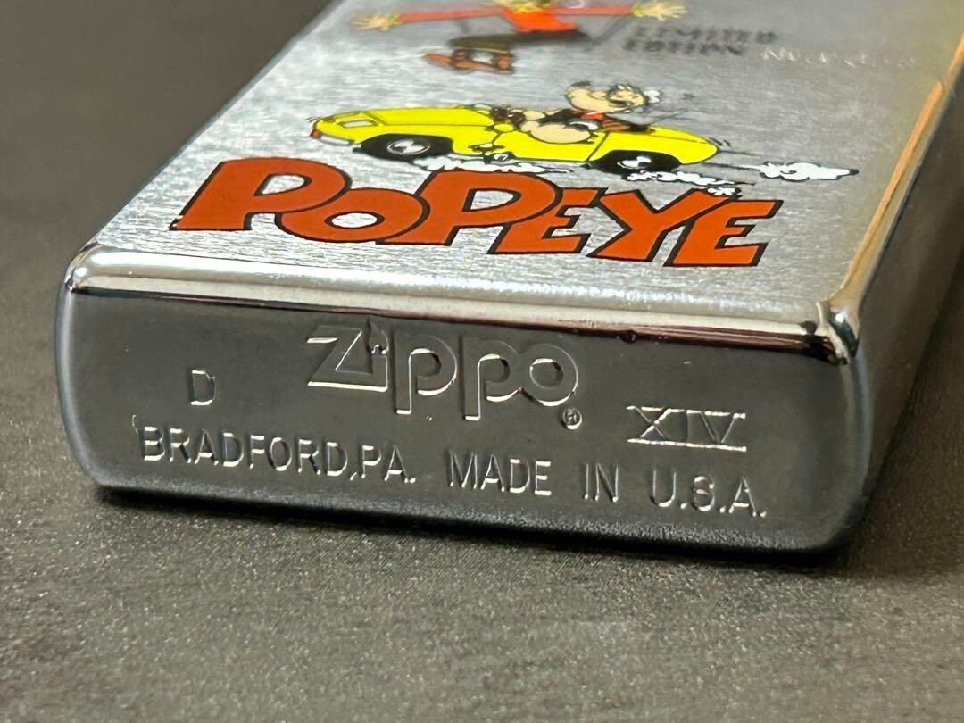 記念グッズ Zippo  Popeye Vintage Zippo Popeye the Sailorman Skunk Anime Satena