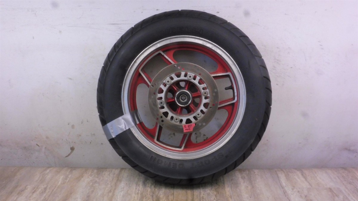 1989 Kawasaki ZX600C Ninja K249-3) rear wheel rim 16in | eBay