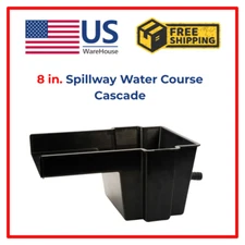 8 in. Spillway Water Course Cascade