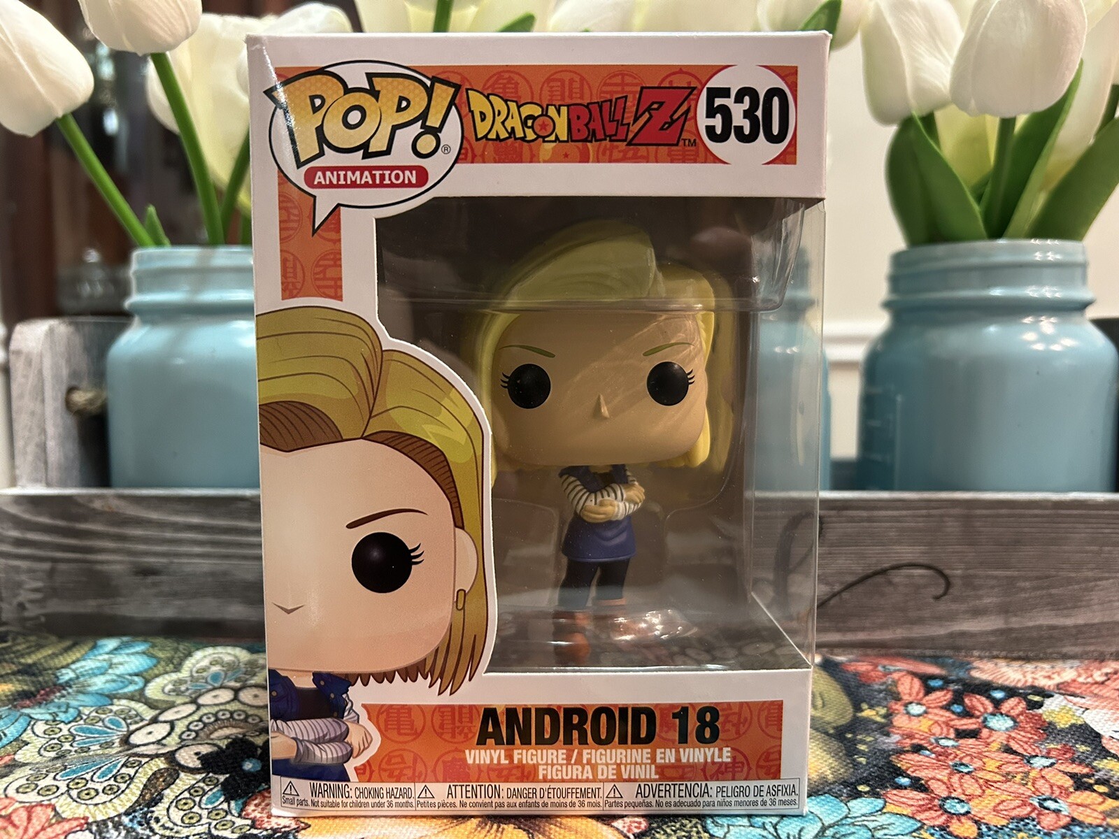 Nuevo Funko Pop! Figura Vinilo Animación Dragon Ball Z Android 18 # 530