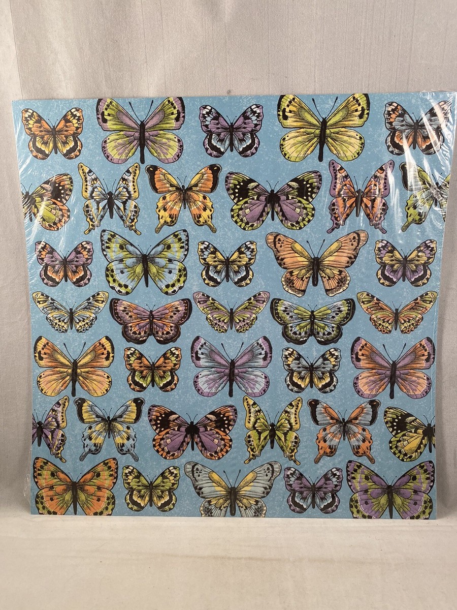 BOTANICAL BUTTERFLY Designer Series Paper DSP Stampin Up 12 X 12