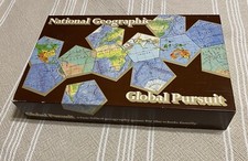 Vintage 1987 National Geographic Global Pursuit Board Game Made In USA - NEW