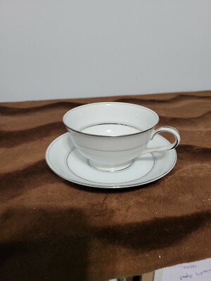 Vintage Noritake 5421 Crest Cup and Saucer