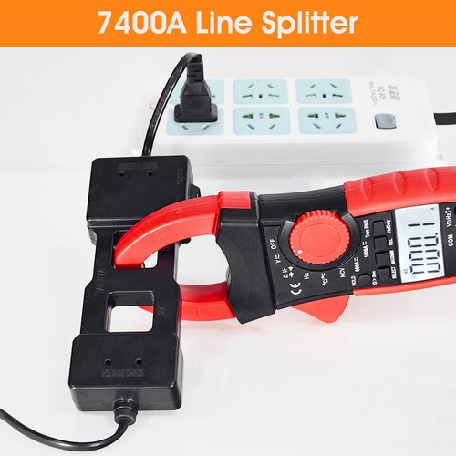 Digital Clamp Meter 1000A AC/DC Volt Current Multimeter 4000 Count Line Splitter - Picture 17 of 27