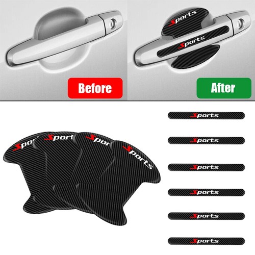 10PCS Car Door Handle Bowl Scratch Sticker Protector Film For Sport Universal US - Picture 3 of 21