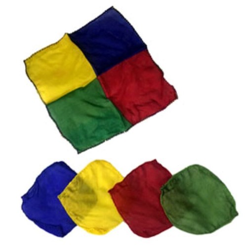 Color Silk Blendo - Silks Blend into One - Magic Color Silks - Thumb Tip Blendo - Picture 5 of 6