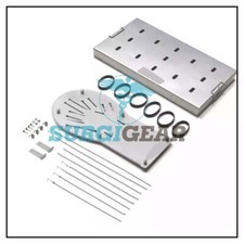 Tuppers Hand Retractor Set With Custom Fitting Steel Box Hand Surgery Surgical Tuppers Hand Retractor Set With Custom Fitting Steel Box Hand Surgery Surgical