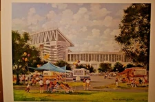 Robert Rucker S/N print "LSU Tailgating"