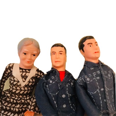 vintage miniature dolls