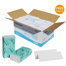 SunnyCare® #5301 Multi-fold Paper Towels White 250/Pk;16Pk/Cs ; 4000/Case