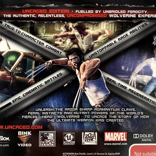 X-Men Origins Wolverine Uncaged Edition PlayStation 3 PS3 (2009) New & Sealed - Picture 3 of 14