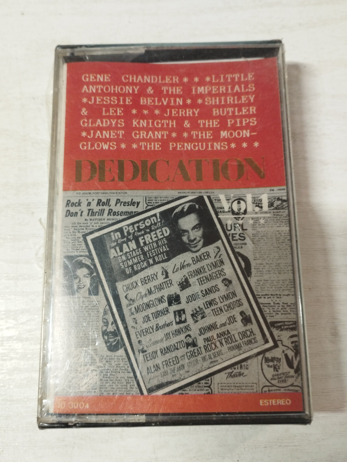 Dedication Vol 1 Gene Chandler Jerry Butler Penguins - New Cassette Tape