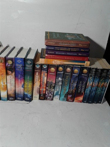 Lot of 17 Rick Riordan Percy Jackson Kane Chronicles Heroes of Olympus & 4 More!