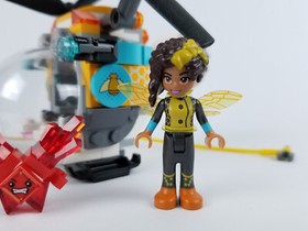 LEGO DC Super Hero Girls 41234 Bumblebee Helicopter Complete Kryptomite