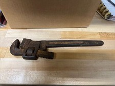 Vintage Trimo Mark 14 Drop Forged Wrench 14" - PATD 1889 97 - TRIMONT MFG CO USA