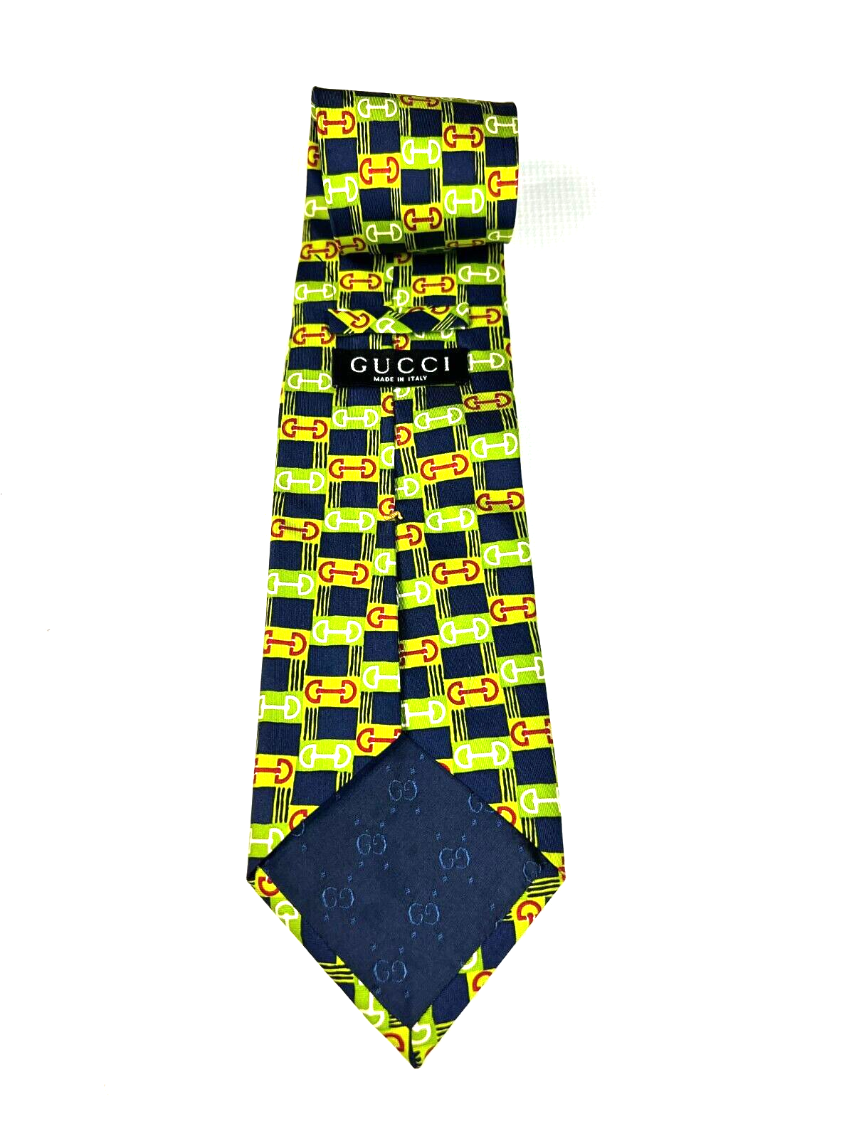 Gucci Tie Silk All Over Print Green Neck Tie Italy Men's 58LX3.5W eBay