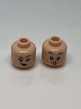 Lego Harry Potter Nymphadora Tonks Pig Snout Pattern  Minifigure, Head #71