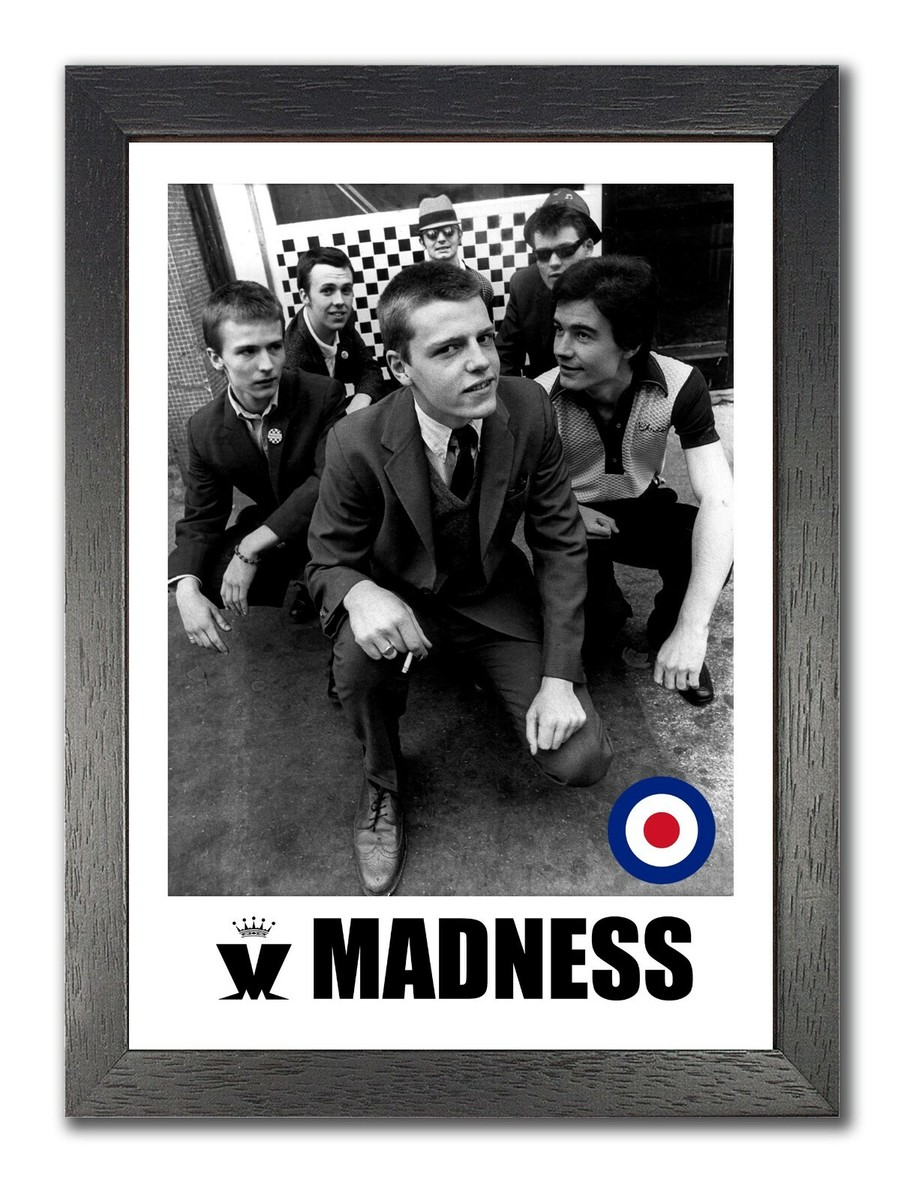 Madness #9 Music Band English SKA Retro Poster New Wave Star