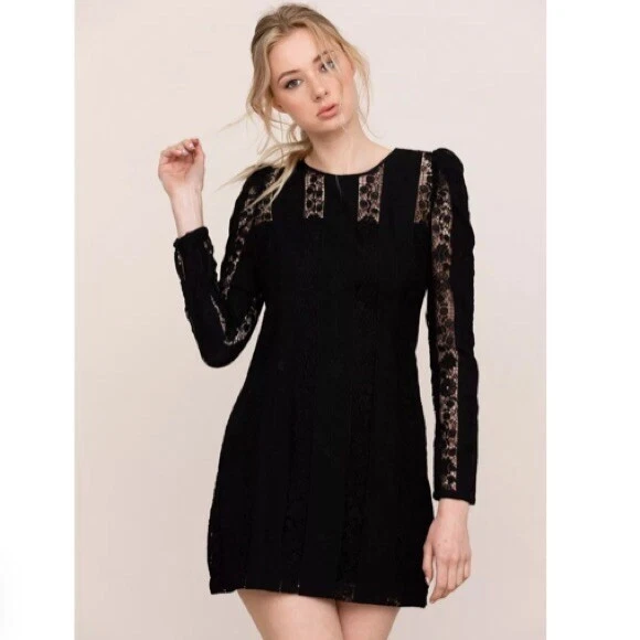 Yumi black dress sales