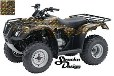 Colorful Tin Diamond Dotted Vinyl Graphic Wrap Kit ATV UTV Golf Cart US Made 