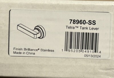 Delta 78960-SS Tetra Tank Lever, Stainless Steel