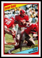 Steve Bartkowski, 1984 Topps, #213, Atlanta Falcons,