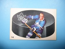 1962/63 PARKHURST NHL HOCKEY CARD #14 ED EDDIE SHACK EX- ST SHARP 62/63 PARKIE
