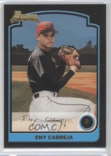 2003 Bowman Gold Wandy Rodriguez (Eny Cabreja on Card) #190 Rookie RC 0f6. rookie card picture