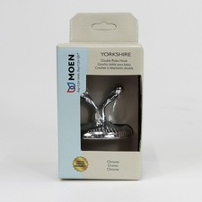 Moen 5303CH Yorkshire Double Robe Hook in Chrome