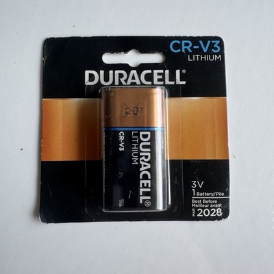   Duracell Ultra High Power Lithium Battery, CRV3, DLCRV3/ELCRV3- Exp 3/28