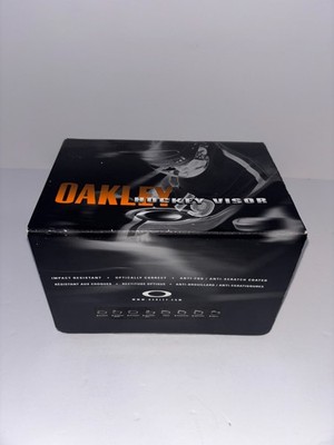 Oakley Hockey Helmet Visor Shield Clear With Mounting Hardware & Box New