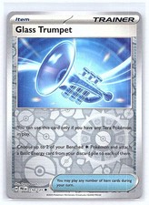 GLASS TRUMPET 110/131 REVERSE HOLO PRISMATIC EVOLUTIONS POKEMON TCG CARD