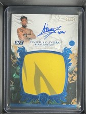 2025 Topps UFC Royalty Vinicius Oliveira RPA BLUE 7/25 #RRA-VO On Card Auto 🔥🔥