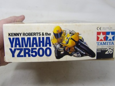 TAMIYA 1/12 Plastic Model Kit Kenny Roberts Yamaha YZR500 no. 1426