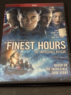 The Finest Hours DVD 2016 Disney Chris Pine Casey Affleck Impossible Rescue 