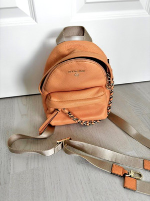 Michael Kors Rucksack Gr. S, Leder, Farbe Pfirsich Gold, Neuwertig