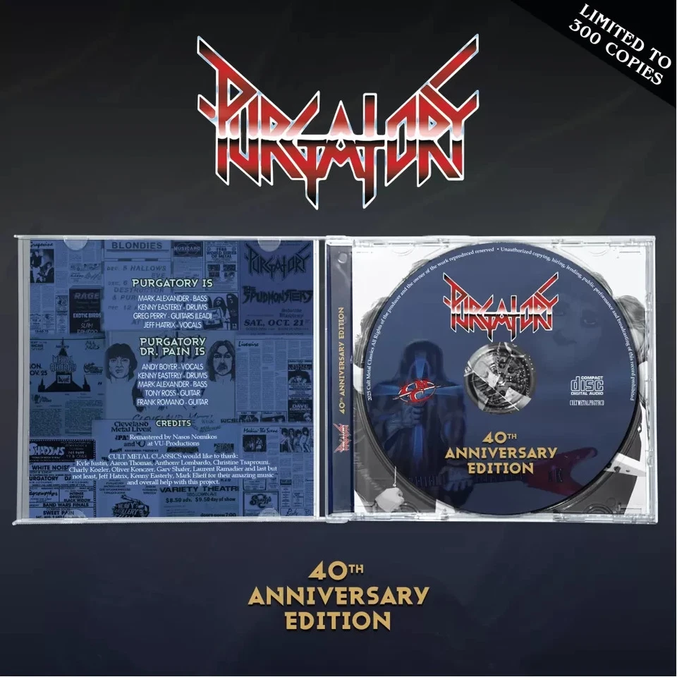 PURGATORY - Purgatory 40th Anniversary Edition (LIM. 300 CD*US METAL 85 + BONUS - Image 3 of 4