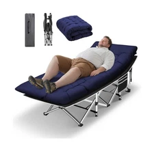 HABUTWAY Camping Cot, Portable Camping Cot for Adult, 28" Wide Slee... Fast Ship