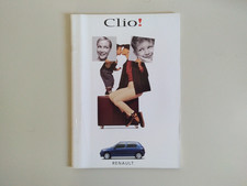 Depliant brochure Renault Clio - 1995