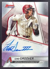 2025 Bowman's Best Gino Groover Best of Auto #B25-GG Diamondbacks