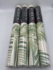 Image of x4 Arthouse Palm Tree Cream Green Leaves Tropical Jungle Nature Wallpaper 906802